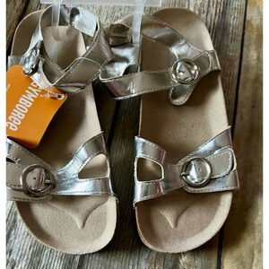 NWT Silver Gymboree Sandals